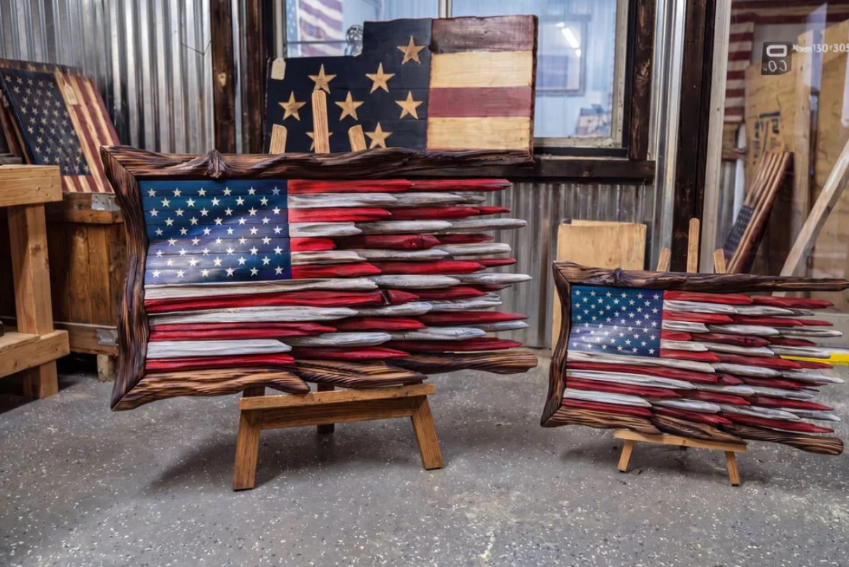"The Battle Worn" Flag- IronnHide