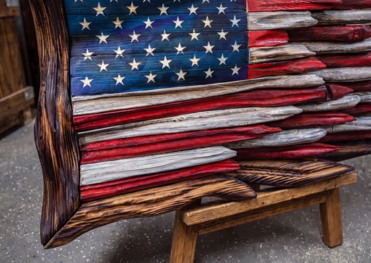"The Battle Worn" Flag- IronnHide